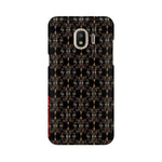 Block Print Black Symmetry   ---   Samsung Google OnePlus Mobile Back Cover