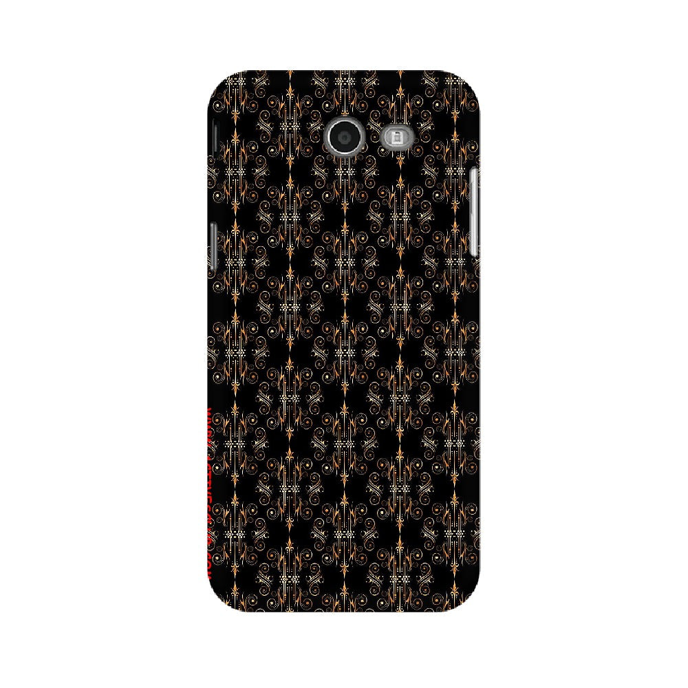 Block Print Black Symmetry   ---   Samsung Google OnePlus Mobile Back Cover