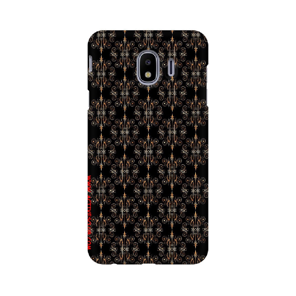 Block Print Black Symmetry   ---   Samsung Google OnePlus Mobile Back Cover