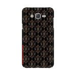 Block Print Black Symmetry   ---   Samsung Google OnePlus Mobile Back Cover