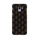 Block Print Black Symmetry   ---   Samsung Google OnePlus Mobile Back Cover