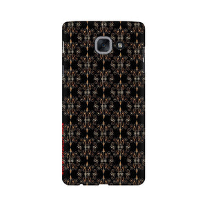 Block Print Black Symmetry   ---   Samsung Google OnePlus Mobile Back Cover