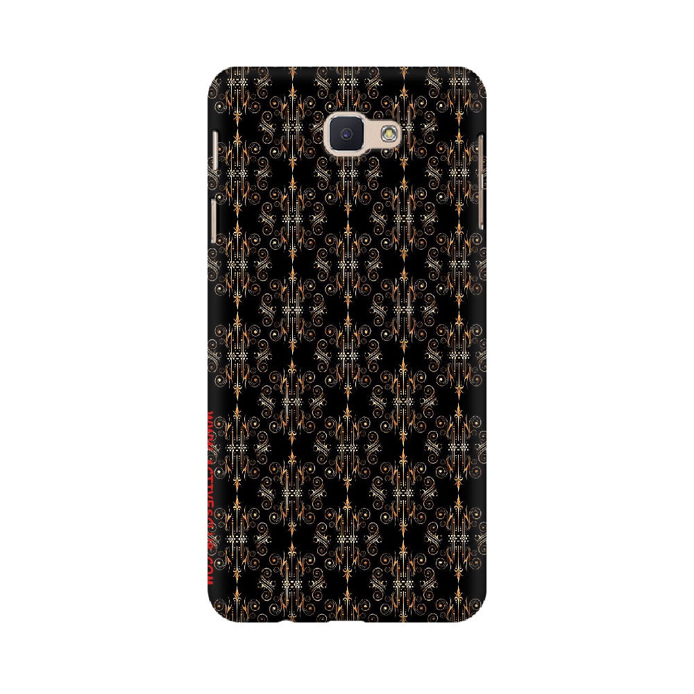 Block Print Black Symmetry   ---   Samsung Google OnePlus Mobile Back Cover