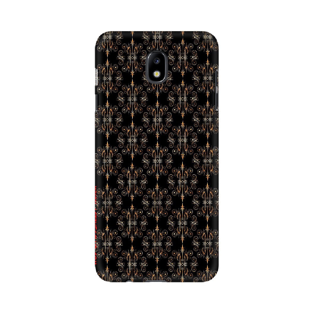 Block Print Black Symmetry   ---   Samsung Google OnePlus Mobile Back Cover