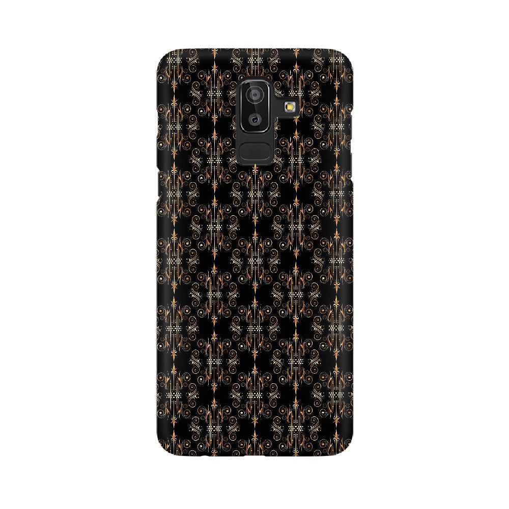 Block Print Black Symmetry   ---   Samsung Google OnePlus Mobile Back Cover