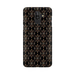 Block Print Black Symmetry   ---   Samsung Google OnePlus Mobile Back Cover