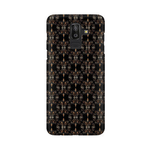 Block Print Black Symmetry   ---   Samsung Google OnePlus Mobile Back Cover