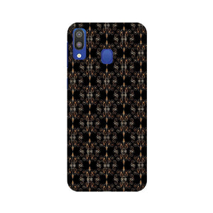 Block Print Black Symmetry   ---   Samsung Google OnePlus Mobile Back Cover