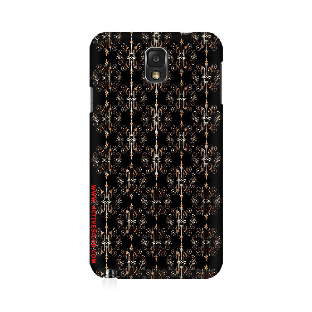 Block Print Black Symmetry   ---   Samsung Google OnePlus Mobile Back Cover