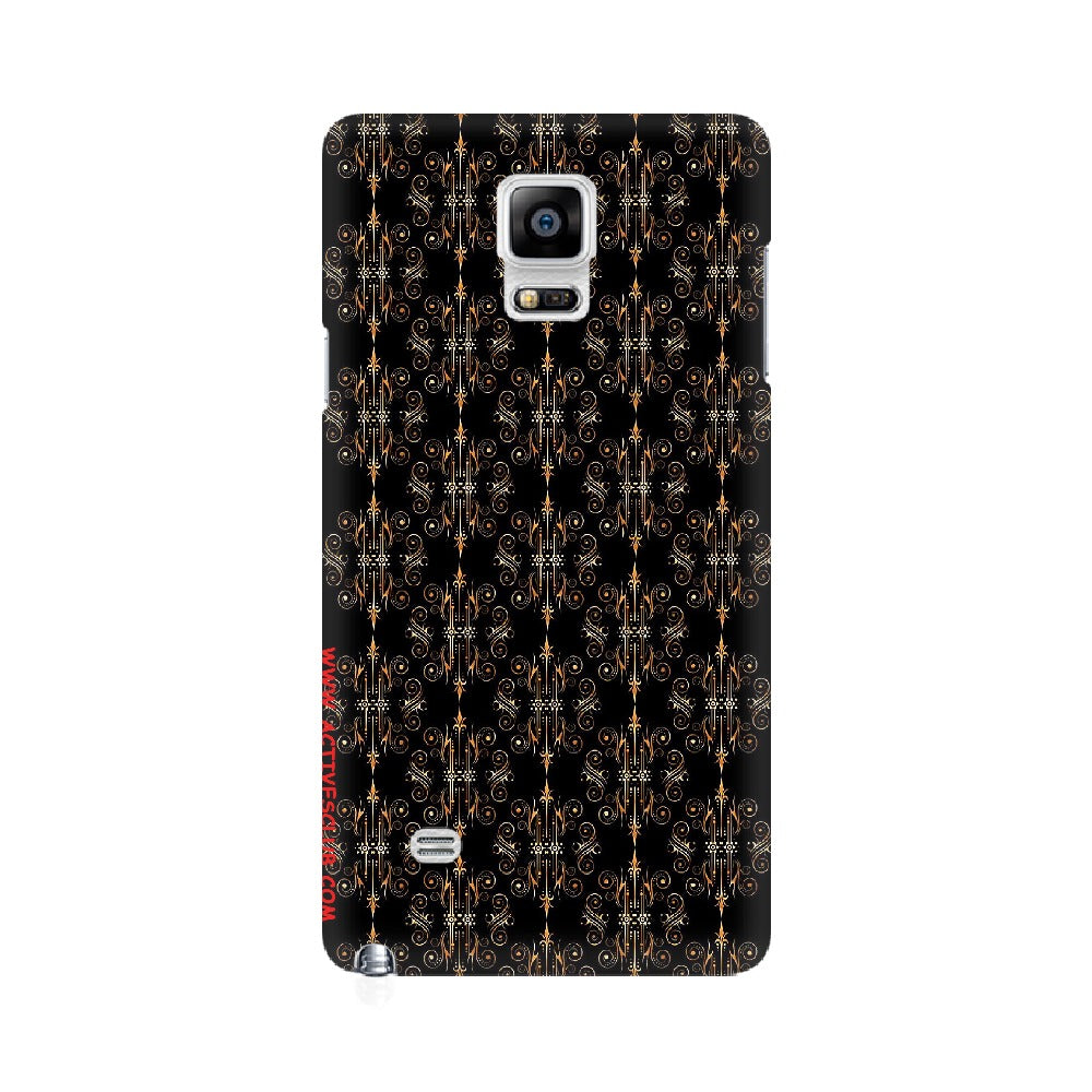 Block Print Black Symmetry   ---   Samsung Google OnePlus Mobile Back Cover