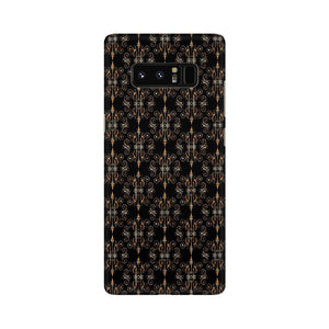 Block Print Black Symmetry   ---   Samsung Google OnePlus Mobile Back Cover