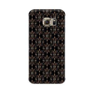 Block Print Black Symmetry   ---   Samsung Google OnePlus Mobile Back Cover