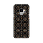 Block Print Black Symmetry   ---   Samsung Google OnePlus Mobile Back Cover