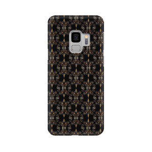 Block Print Black Symmetry   ---   Samsung Google OnePlus Mobile Back Cover