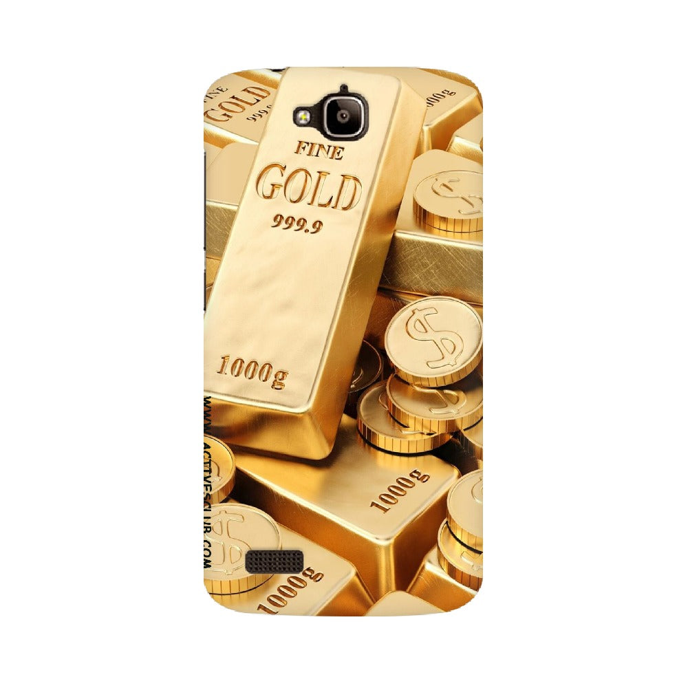 Gold Bullion   ---   Sony Nokia Lenovo Moto HTC Huawei - Mobile Back Cover