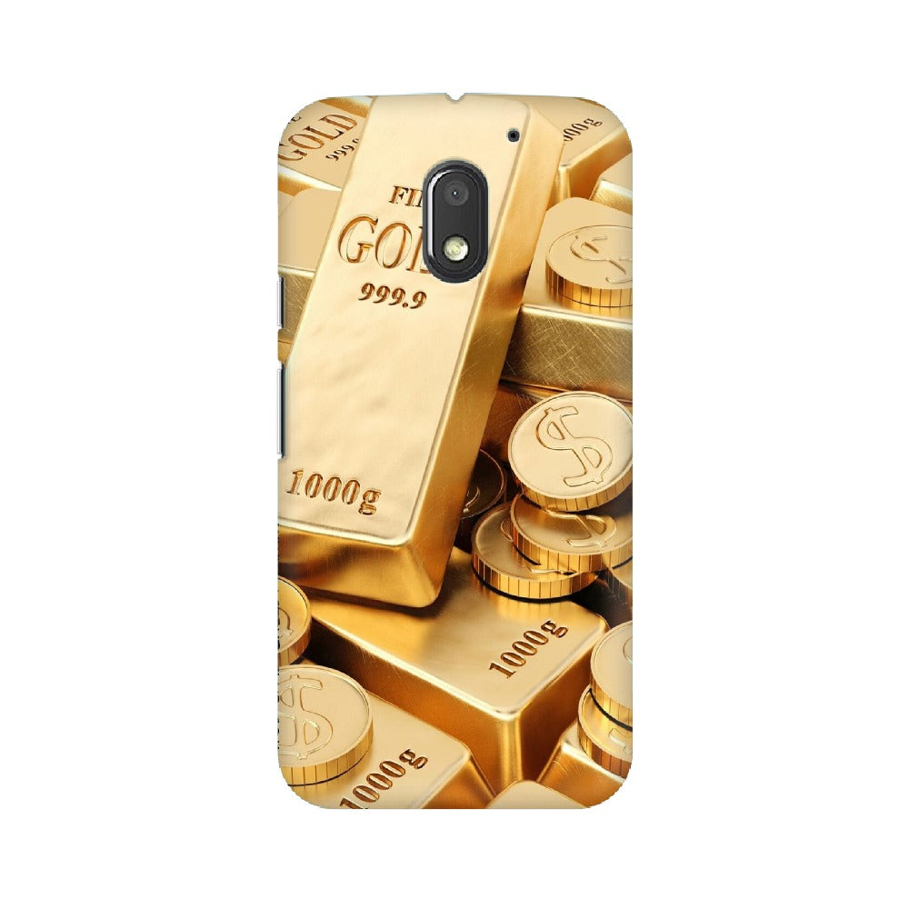 Gold Bullion   ---   Sony Nokia Lenovo Moto HTC Huawei - Mobile Back Cover