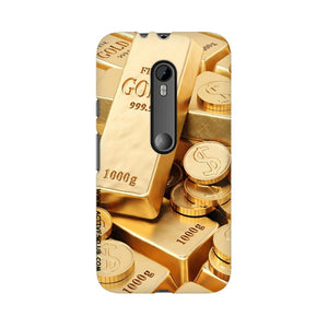 Gold Bullion   ---   Sony Nokia Lenovo Moto HTC Huawei - Mobile Back Cover