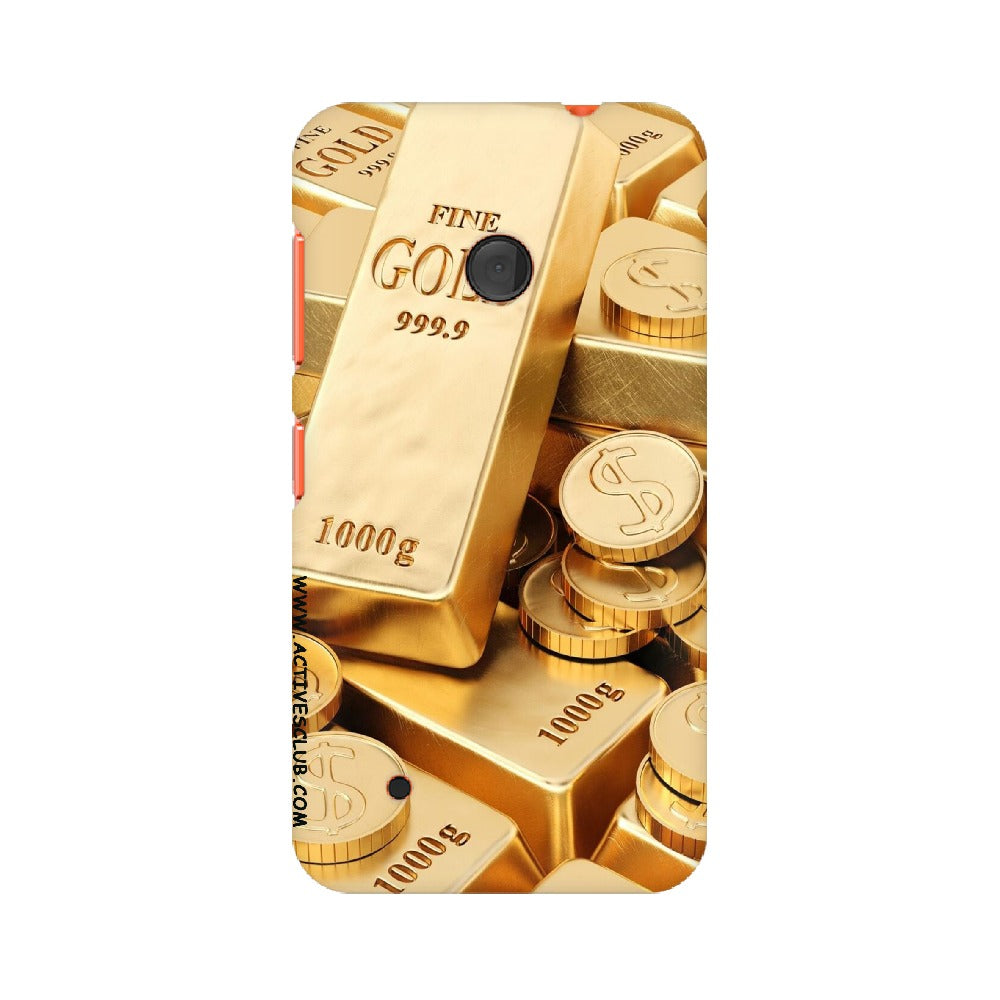 Gold Bullion   ---   Sony Nokia Lenovo Moto HTC Huawei - Mobile Back Cover