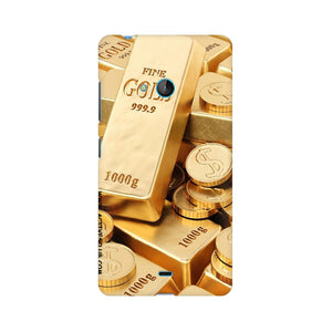 Gold Bullion   ---   Sony Nokia Lenovo Moto HTC Huawei - Mobile Back Cover