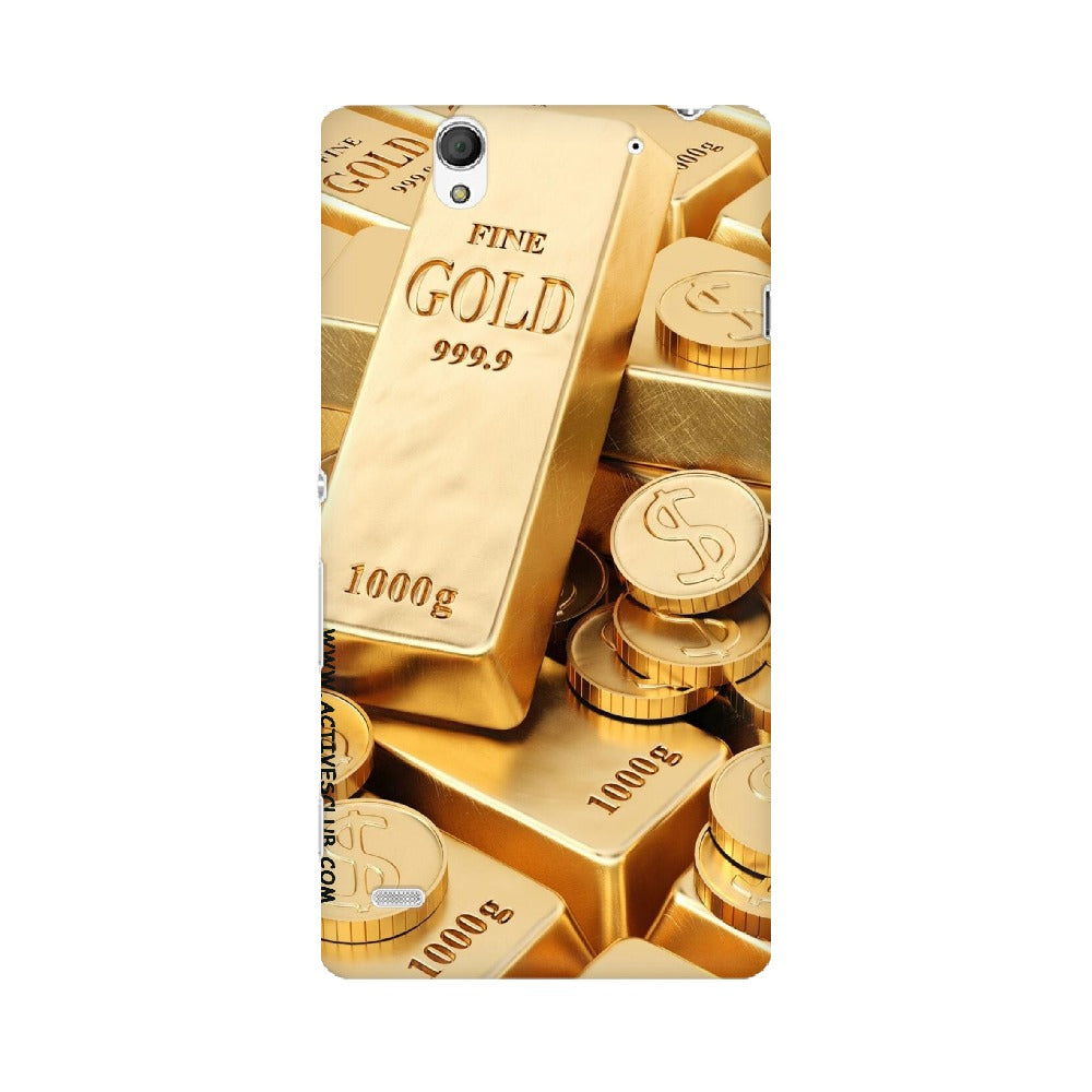 Gold Bullion   ---   Sony Nokia Lenovo Moto HTC Huawei - Mobile Back Cover