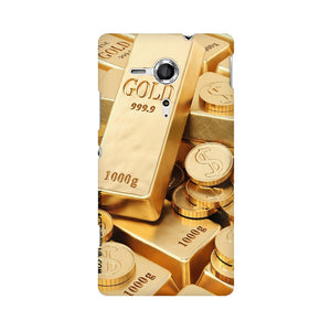 Gold Bullion   ---   Sony Nokia Lenovo Moto HTC Huawei - Mobile Back Cover