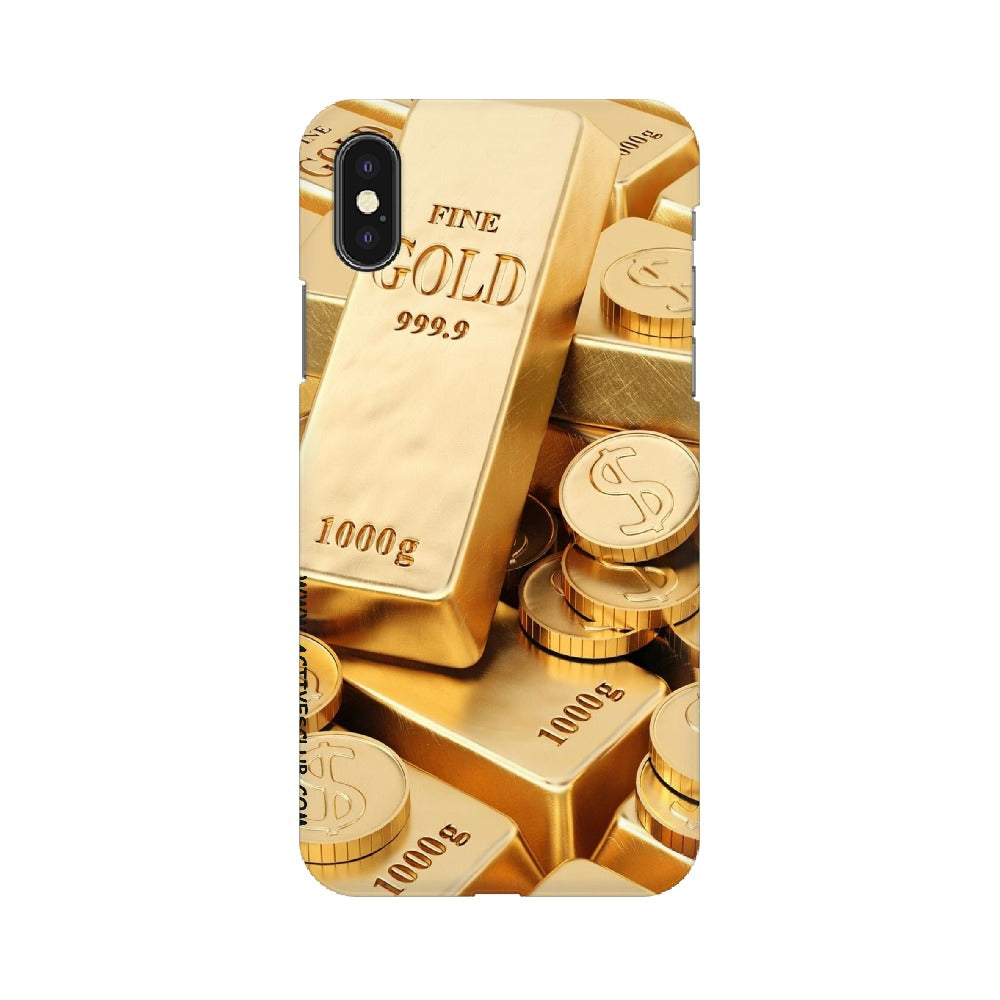 Gold Bullion   ---   Apple XioMi RealMe Oppo Vivo - Mobile Back Cover