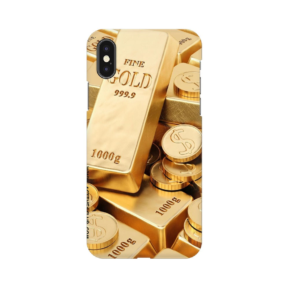 Gold Bullion   ---   Apple XioMi RealMe Oppo Vivo - Mobile Back Cover