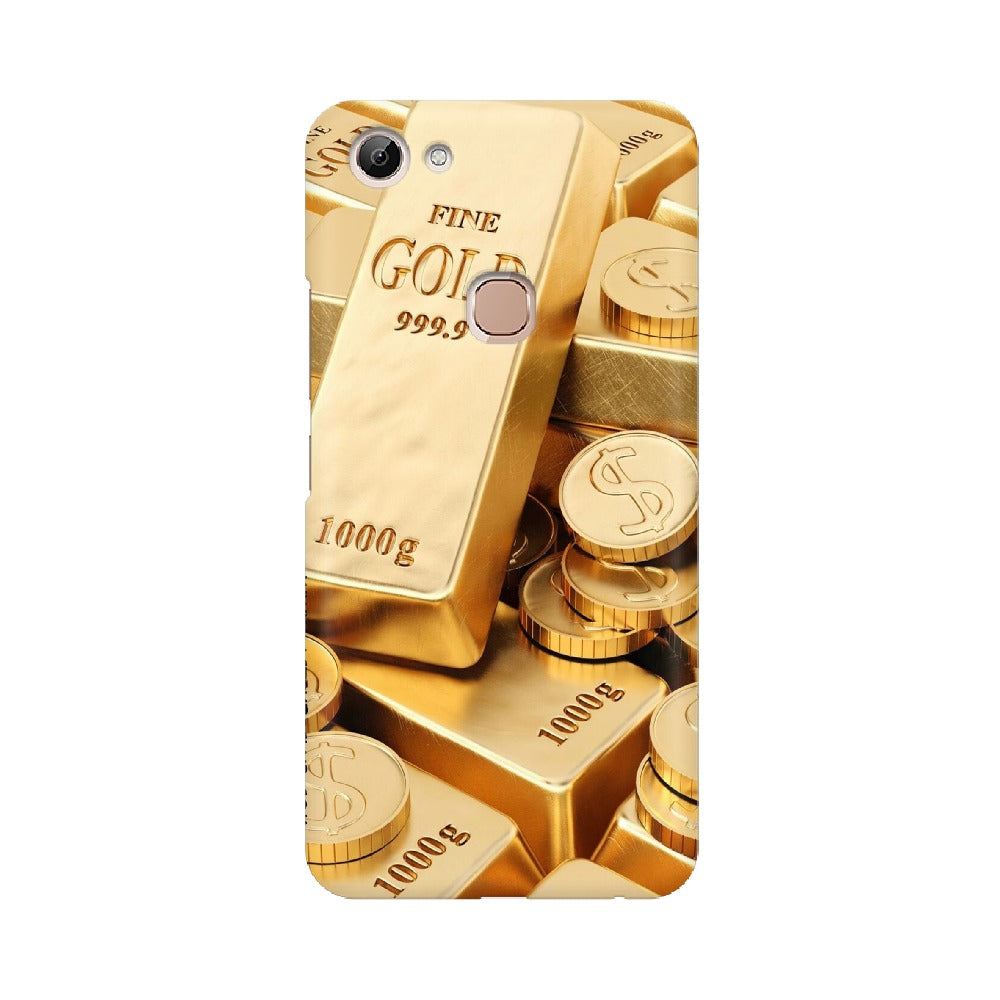 Gold Bullion   ---   Apple XioMi RealMe Oppo Vivo - Mobile Back Cover