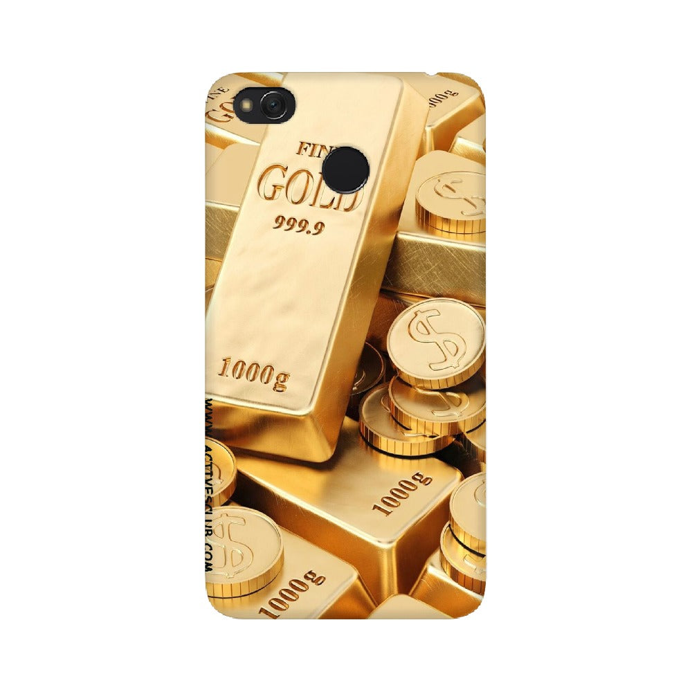 Gold Bullion   ---   Apple XioMi RealMe Oppo Vivo - Mobile Back Cover