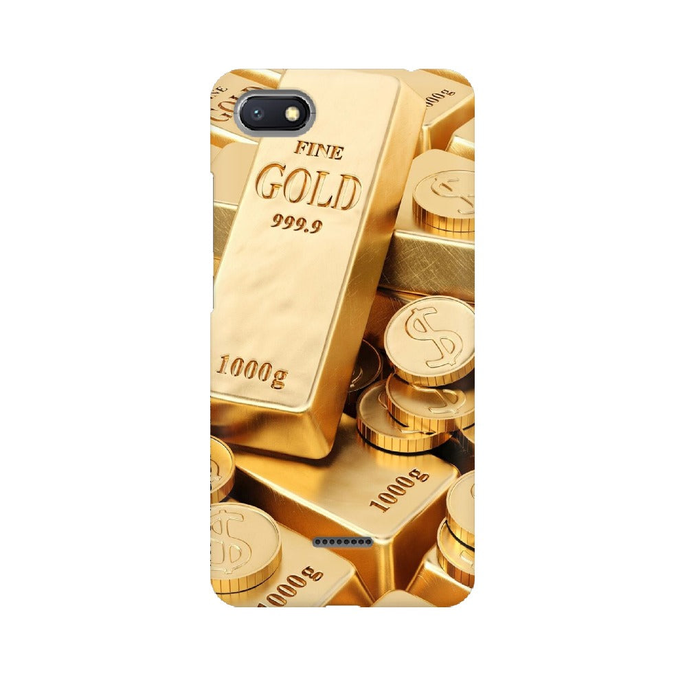 Gold Bullion   ---   Apple XioMi RealMe Oppo Vivo - Mobile Back Cover