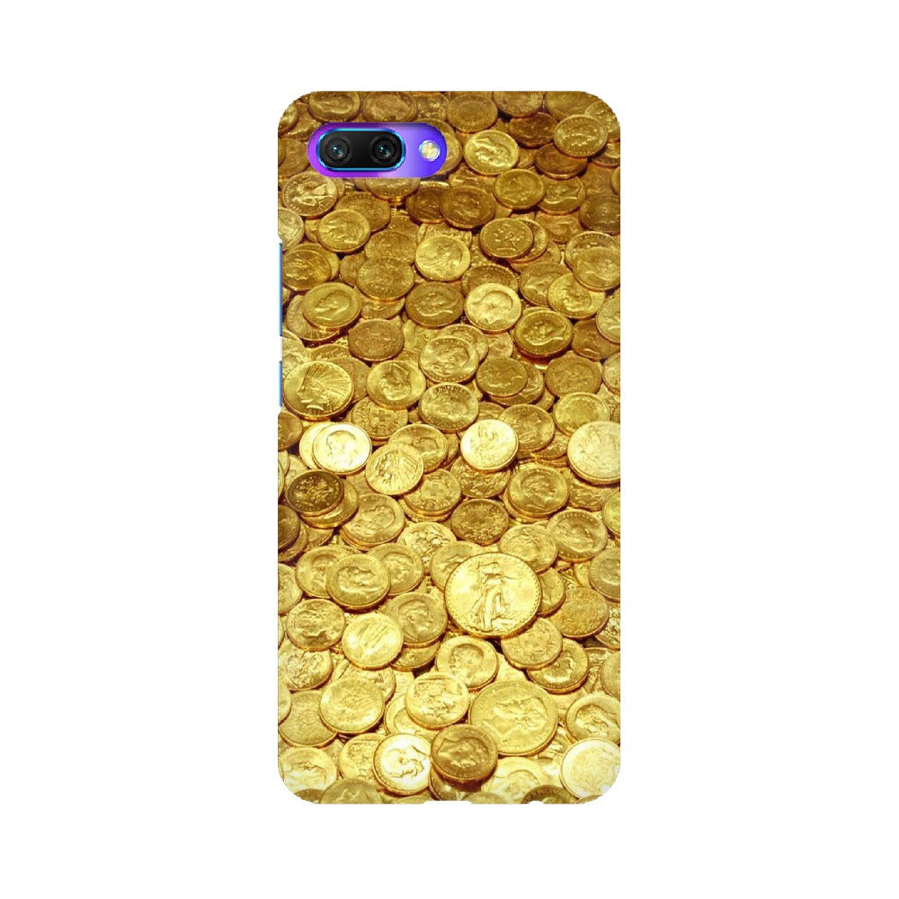 Gold Coins   ---   Sony Nokia Lenovo Moto HTC Huawei - Mobile Back Cover