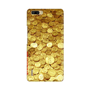 Gold Coins   ---   Sony Nokia Lenovo Moto HTC Huawei - Mobile Back Cover