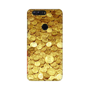 Gold Coins   ---   Sony Nokia Lenovo Moto HTC Huawei - Mobile Back Cover