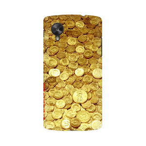 Gold Coins   ---   Sony Nokia Lenovo Moto HTC Huawei - Mobile Back Cover