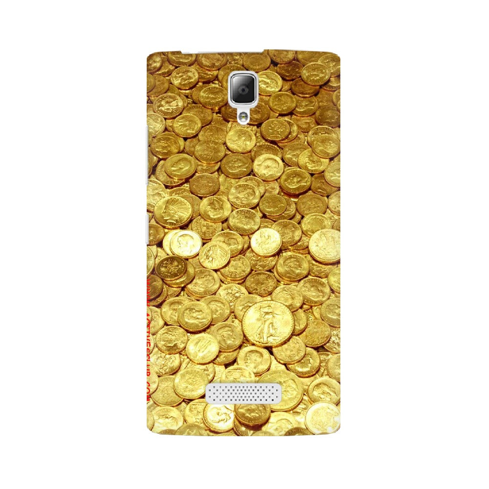 Gold Coins   ---   Sony Nokia Lenovo Moto HTC Huawei - Mobile Back Cover