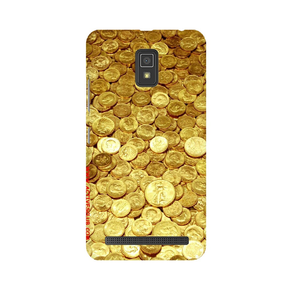 Gold Coins   ---   Sony Nokia Lenovo Moto HTC Huawei - Mobile Back Cover