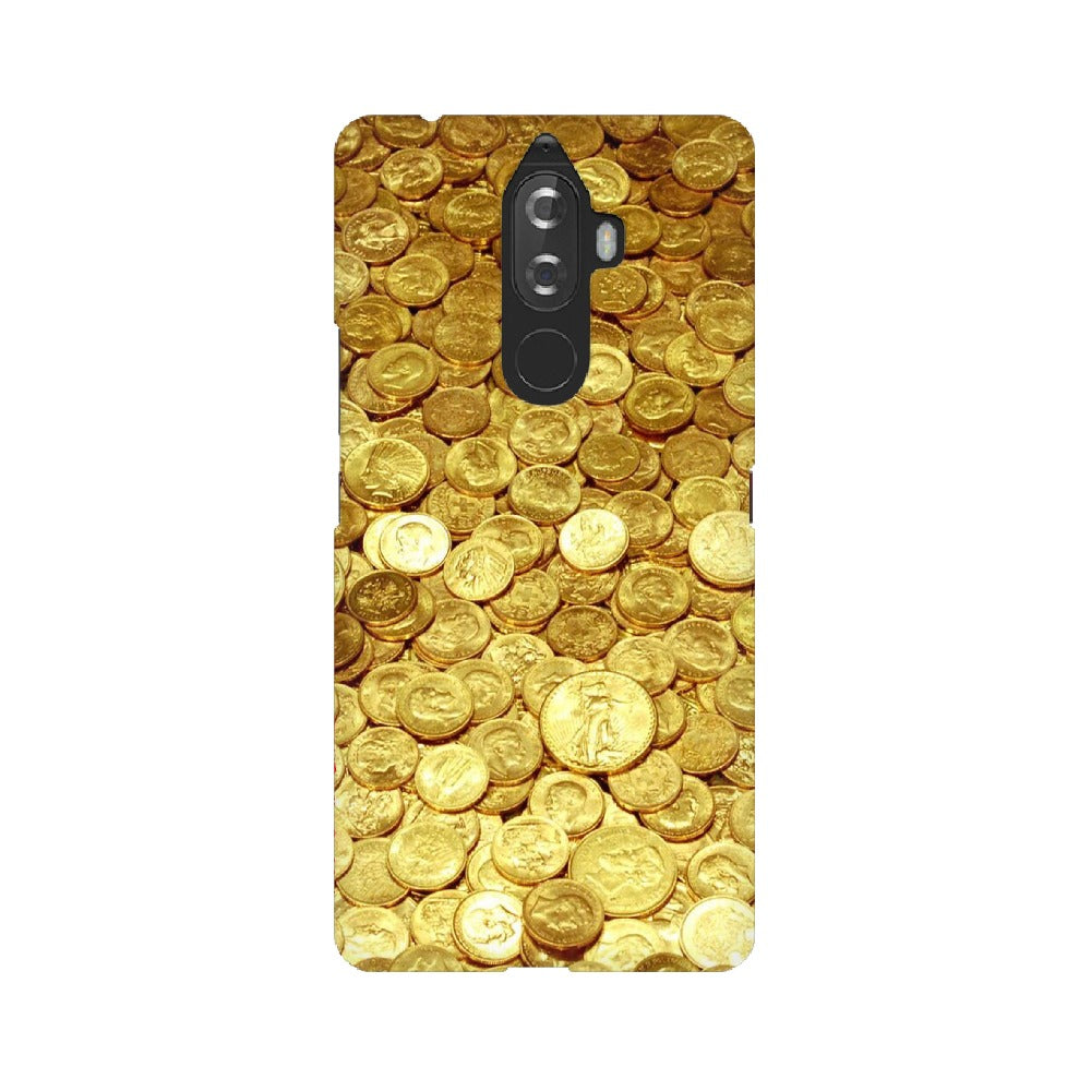 Gold Coins   ---   Sony Nokia Lenovo Moto HTC Huawei - Mobile Back Cover