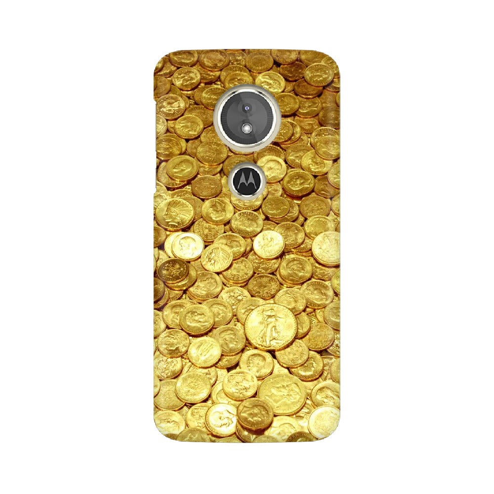 Gold Coins   ---   Sony Nokia Lenovo Moto HTC Huawei - Mobile Back Cover