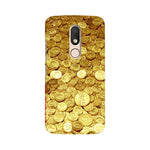 Gold Coins   ---   Sony Nokia Lenovo Moto HTC Huawei - Mobile Back Cover