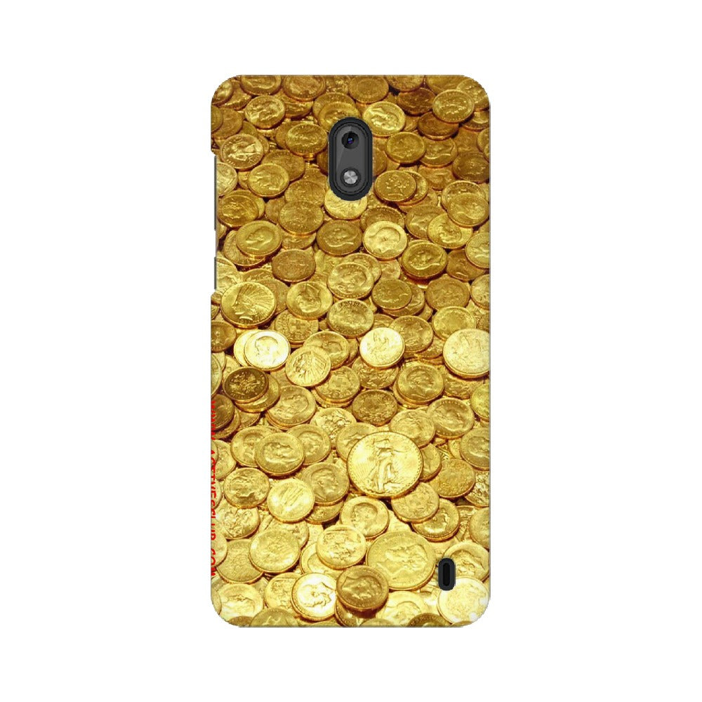 Gold Coins   ---   Sony Nokia Lenovo Moto HTC Huawei - Mobile Back Cover