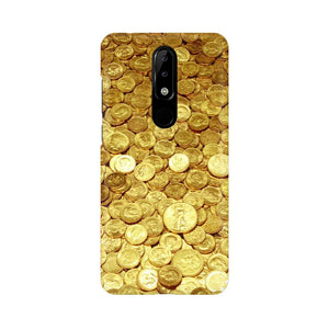 Gold Coins   ---   Sony Nokia Lenovo Moto HTC Huawei - Mobile Back Cover