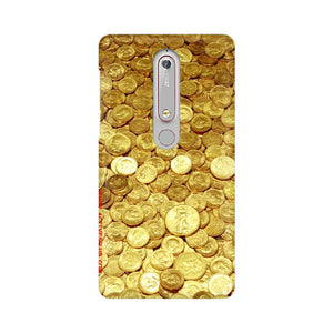 Gold Coins   ---   Sony Nokia Lenovo Moto HTC Huawei - Mobile Back Cover