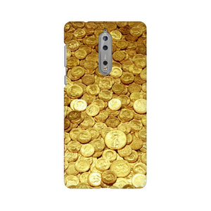 Gold Coins   ---   Sony Nokia Lenovo Moto HTC Huawei - Mobile Back Cover