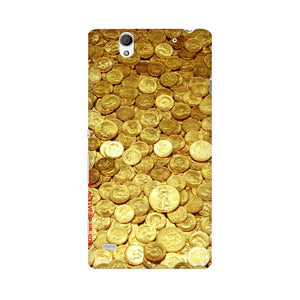 Gold Coins   ---   Sony Nokia Lenovo Moto HTC Huawei - Mobile Back Cover