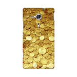 Gold Coins   ---   Sony Nokia Lenovo Moto HTC Huawei - Mobile Back Cover