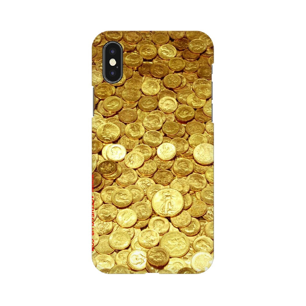 Gold Coins   ---   Apple XioMi RealMe Oppo Vivo - Mobile Back Cover