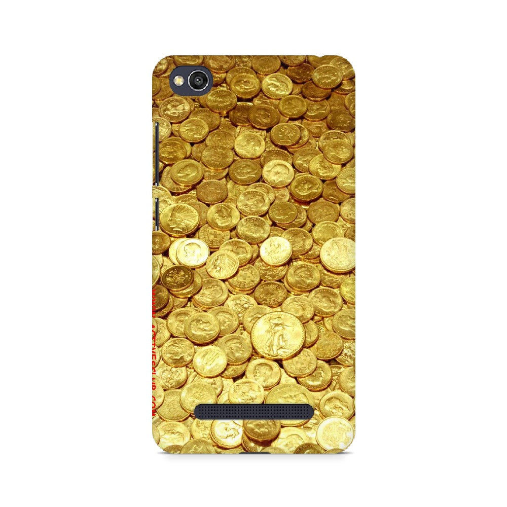 Gold Coins   ---   Apple XioMi RealMe Oppo Vivo - Mobile Back Cover