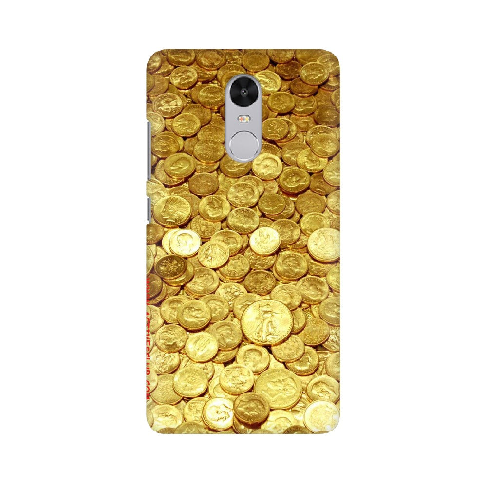 Gold Coins   ---   Apple XioMi RealMe Oppo Vivo - Mobile Back Cover