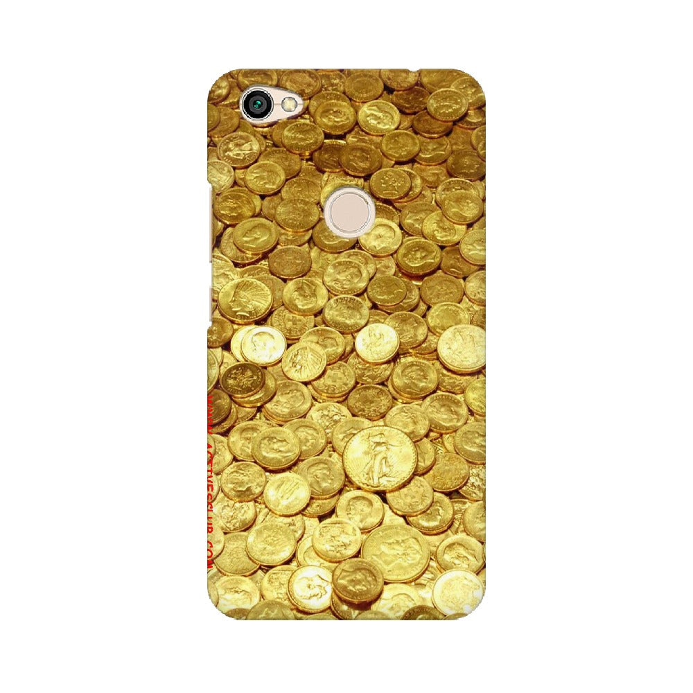 Gold Coins   ---   Apple XioMi RealMe Oppo Vivo - Mobile Back Cover