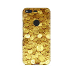 Gold Coins   ---   Samsung Google OnePlus Mobile Back Cover